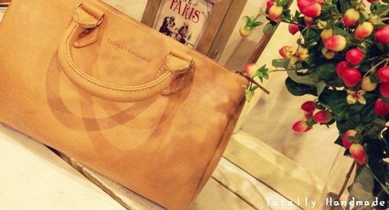 [暖。] 好经典speedy - 手提包/手提袋 - 真皮 咖啡色