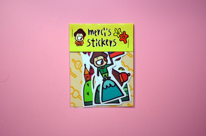 我是台湾人“贴纸组” - 贴纸 - 纸 绿色