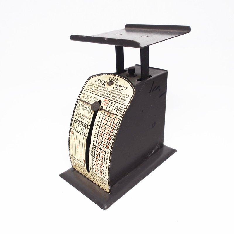 70年代美国制邮局老秤 Made in Usa - 摆饰 - 其他材质 黑色