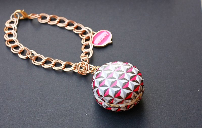 Hello~ 我的时尚马卡龙 包包吊饰 - 吊饰 - 防水材质 多色