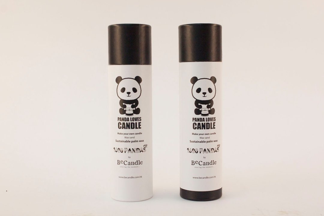 BeCandle 蜡米 黑白熊猫版 - DIY 蜡烛 - 蜡烛/烛台 - 蜡 黑色