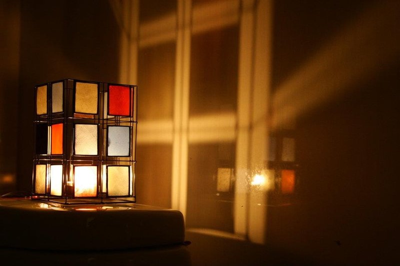 彩色贝壳烛台＿公平贸易 - 蜡烛/烛台 - 其他材质 多色