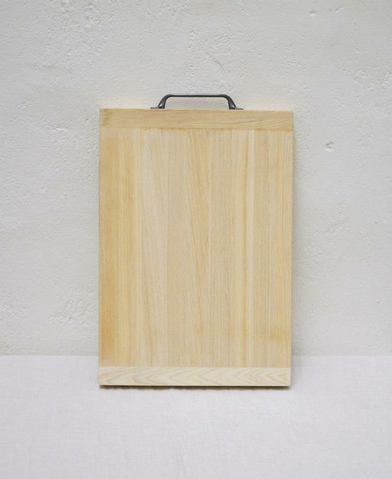 生活商社 黑镍色五金把手砧版 - 厨房用具 - 木头 咖啡色