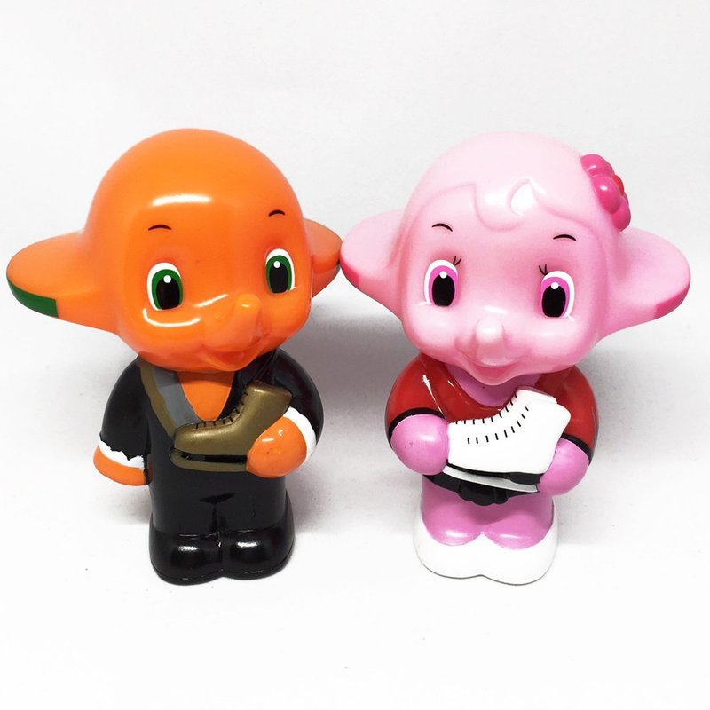 限定早期佐藤象公仔 SATO CHAN  企业宝宝 サトちゃん - 其他 - 塑料 蓝色