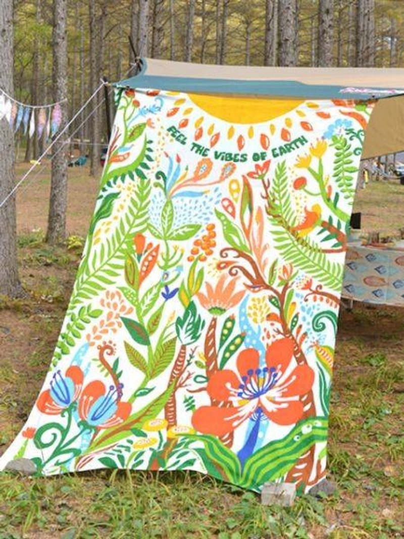 【预购中】☼生生不息大地花草布料☼ (两色) - 摆饰 - 棉．麻 多色