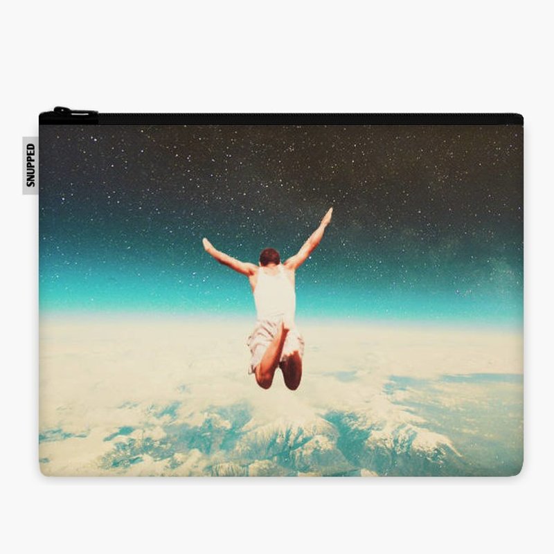 SpaceSuit 文件手拿包 - Falling With A Hidden Smile - 手拿包 - 防水材质 