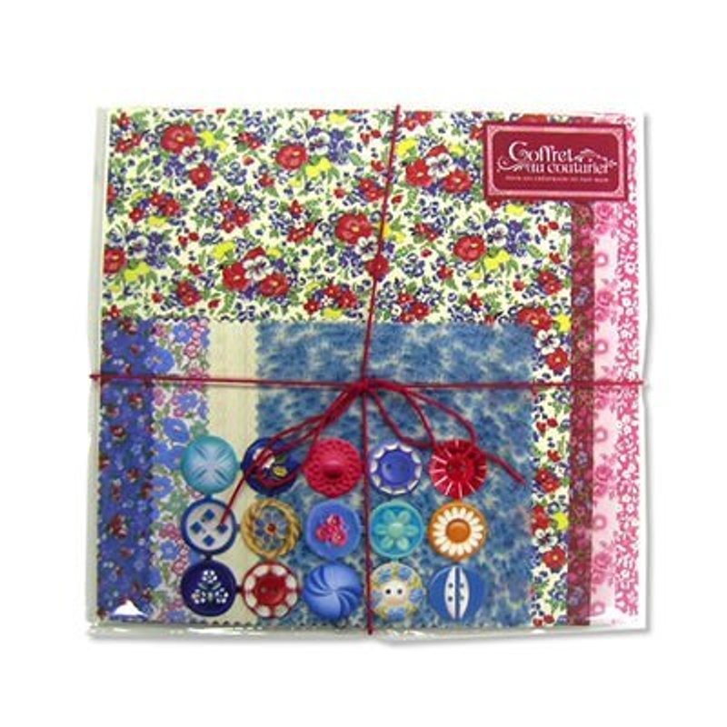 Marks Coffret du couturier 法式小碎花 装饰套装组(RE) - 木工/竹艺/纸艺 - 纸 红色