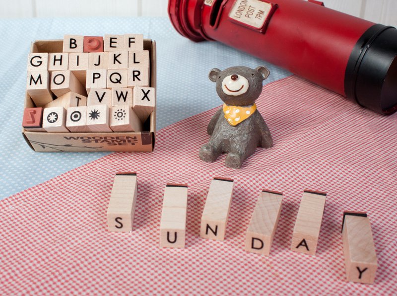 英文字母印章组-15 - 印章/印台 - 木头 