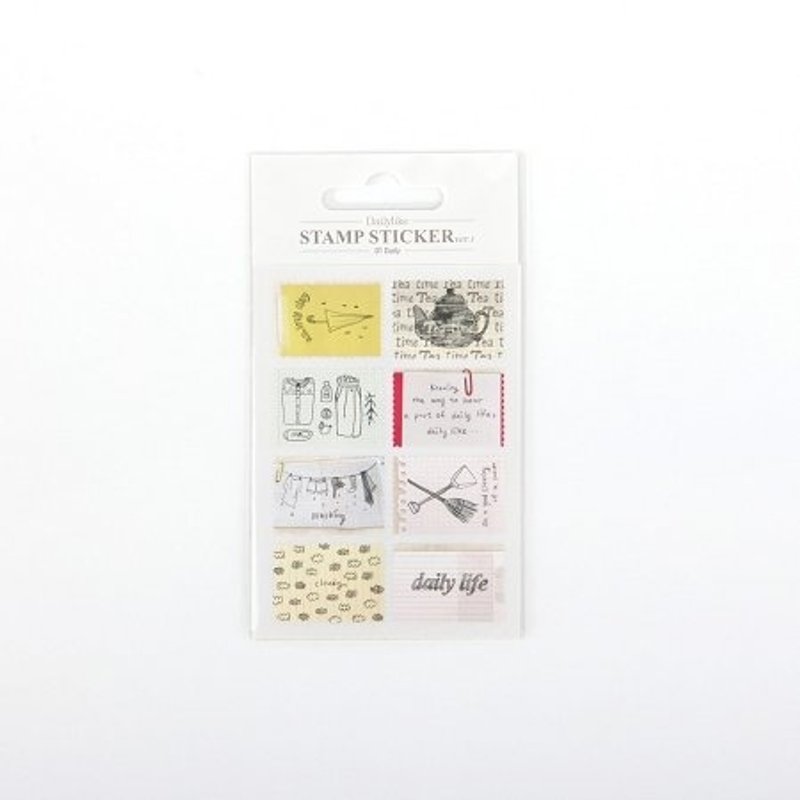 Ancien复古邮票贴纸V3_01 Daily,E2D83051 - 贴纸 - 纸 多色
