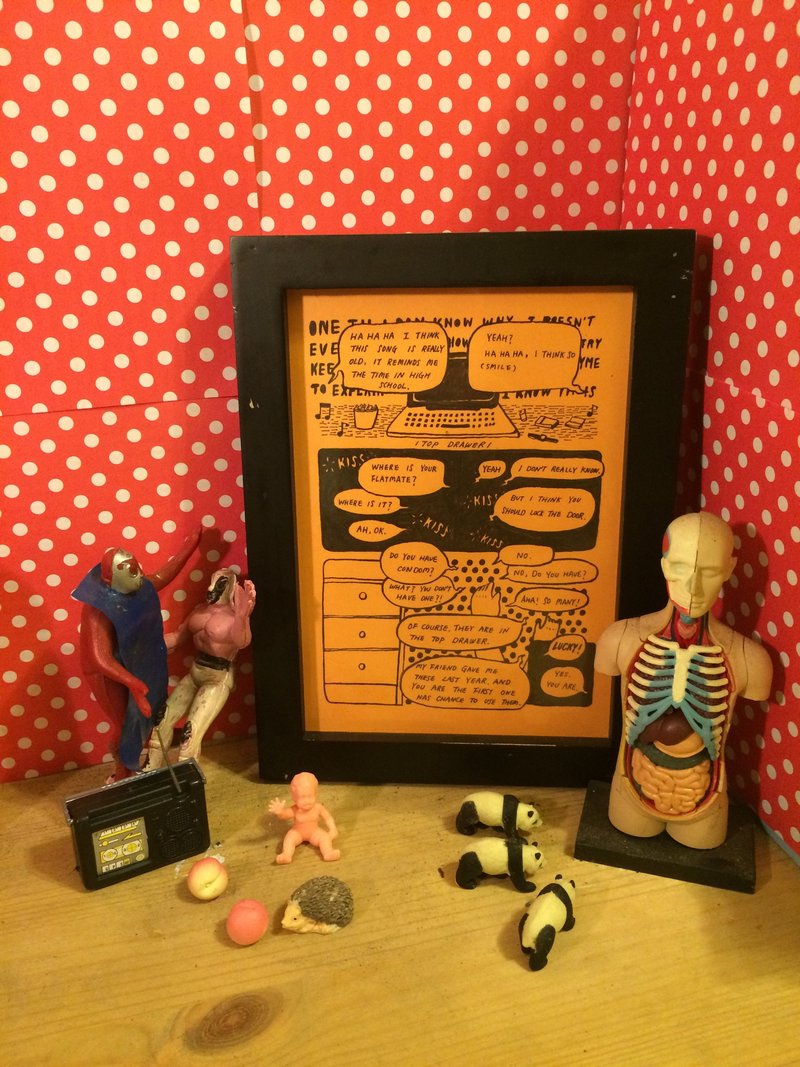 过去Ｘ未来 多提无用 短故事系列展览品 : Top Drawer - 海报/装饰画/版画 - 纸 橘色