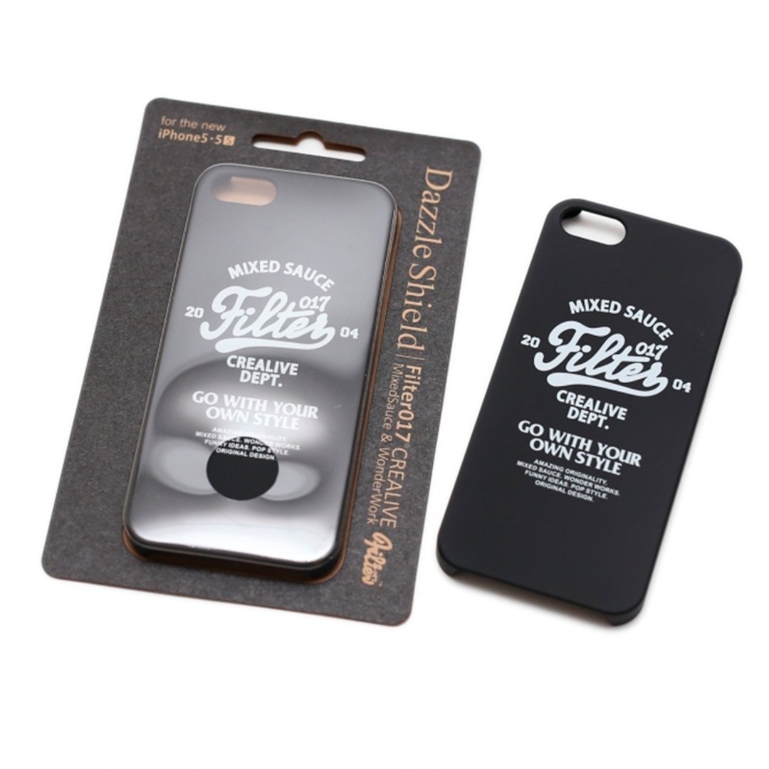  Filter017 - 手机保护壳 - Vintage Fonts iPhone Case – 5/5S 复古字体手机保护壳 - 手机壳/手机套 - 塑料 黑色