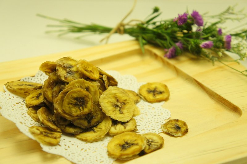 零添加果干-香蕉果干 - 水果干 - 新鲜食材 黄色