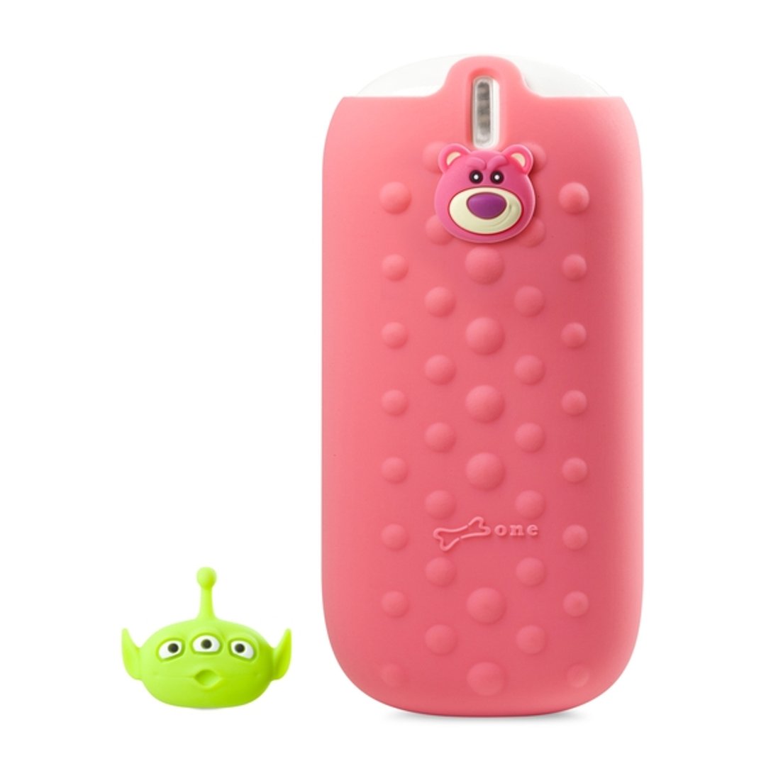 逗扣行动电源 5,200mAh-熊抱哥 [玩具总动员] - 其他 - 硅胶 粉红色