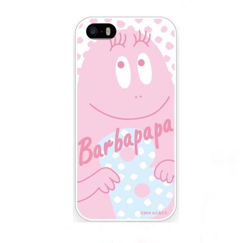 女孩寓所 ::法国(barbapapa)泡泡先生x iphone 5/5s 手机软壳-粉 - 其他 - 塑料 粉红色