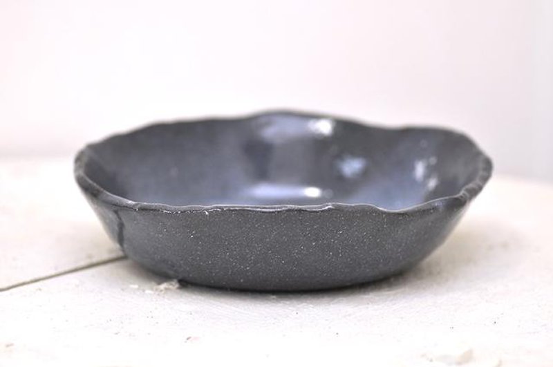 星空陶盘（大尺寸晚餐盘）2014 秋季（直径：19.5cm） - 浅碟/小碟子 - 其他材质 蓝色