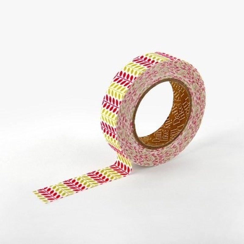 Dailylike 单卷布柄缎带贴- 圣诞叶,E2D55422 - 纸胶带 - 其他材质 多色