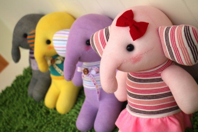 大象~爱乐象 - 玩偶/公仔 - 其他材质 