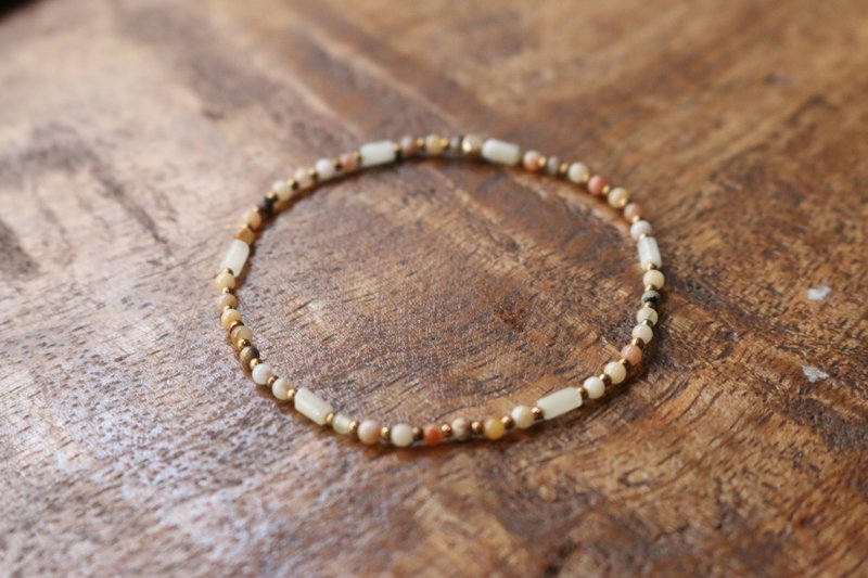 黄玉-好事近了 手环 (0598) - 手链/手环 - 宝石 黄色