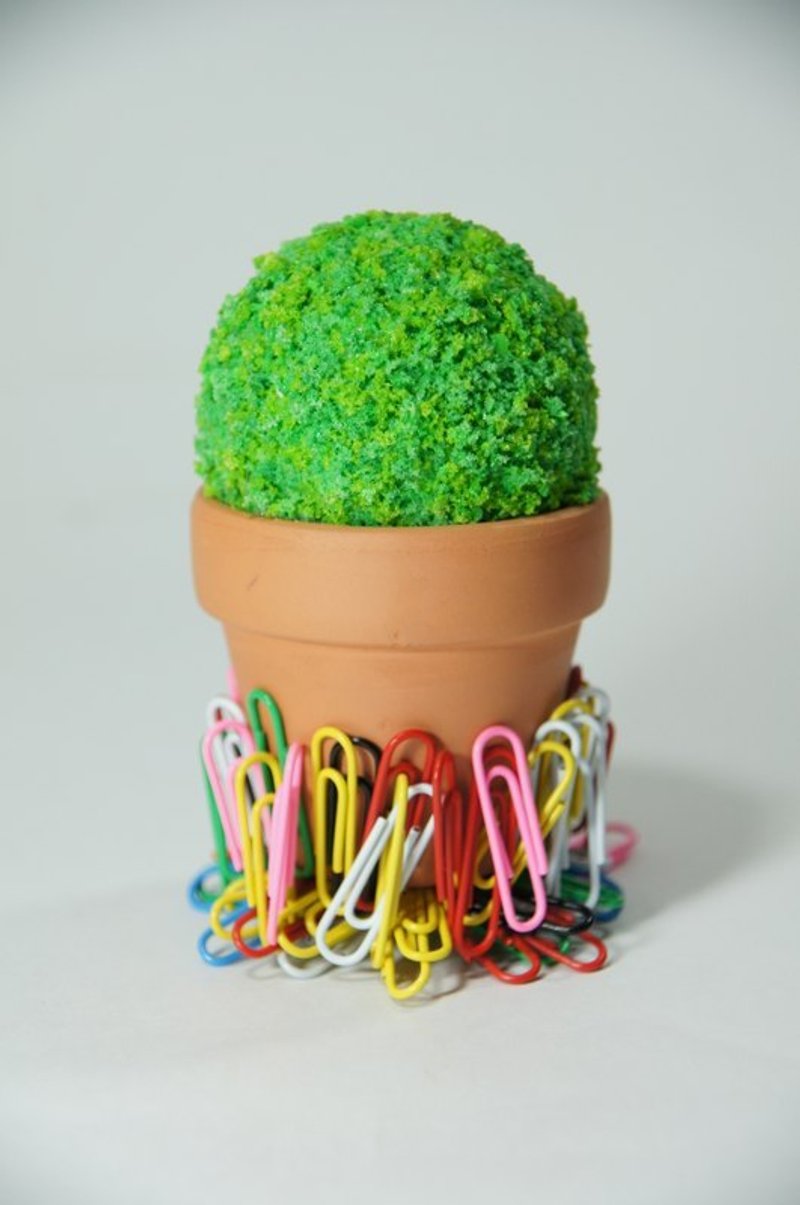 [BONSAI MAN] 小树根回纹针收集座 M号 - 贴纸 - 其他材质 绿色