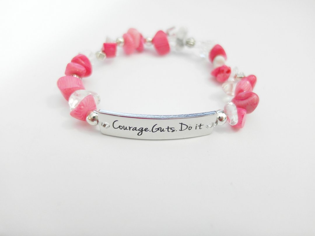Zhu.出品 Courage.Guts.Do it 碎石系列 - 手链/手环 - 其他材质 