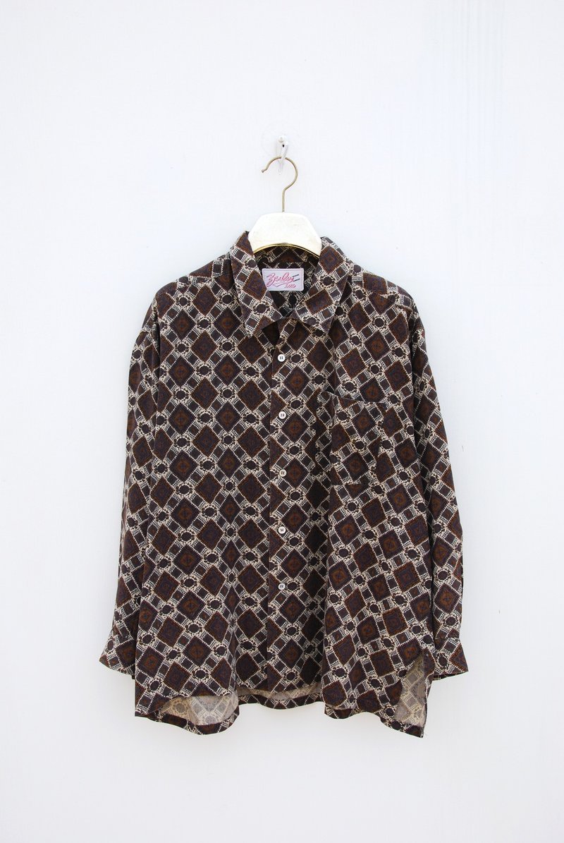 古着中性衬衫 - 女装衬衫 - 其他材质 