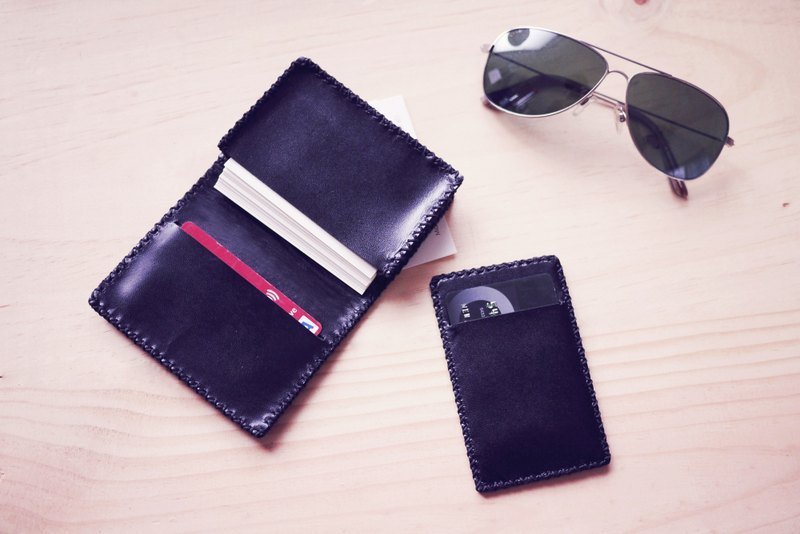 WeWii | 超级业务员 名片夹 卡夹 | 可免费打印 可客制化-情人节 礼物 男朋友 - 文件夹/资料夹 - 其他材质 黑色