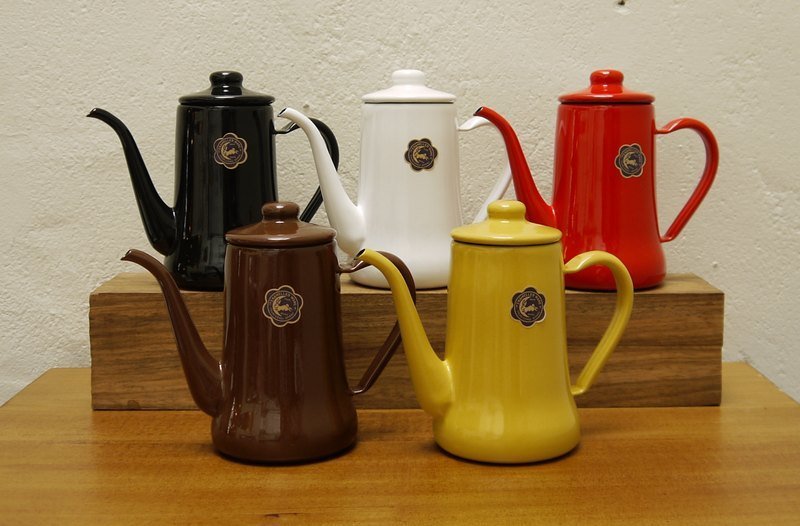 日本 野田珐琅月兔印壶 / 0.7 公升 - 厨房用具 - 珐琅 