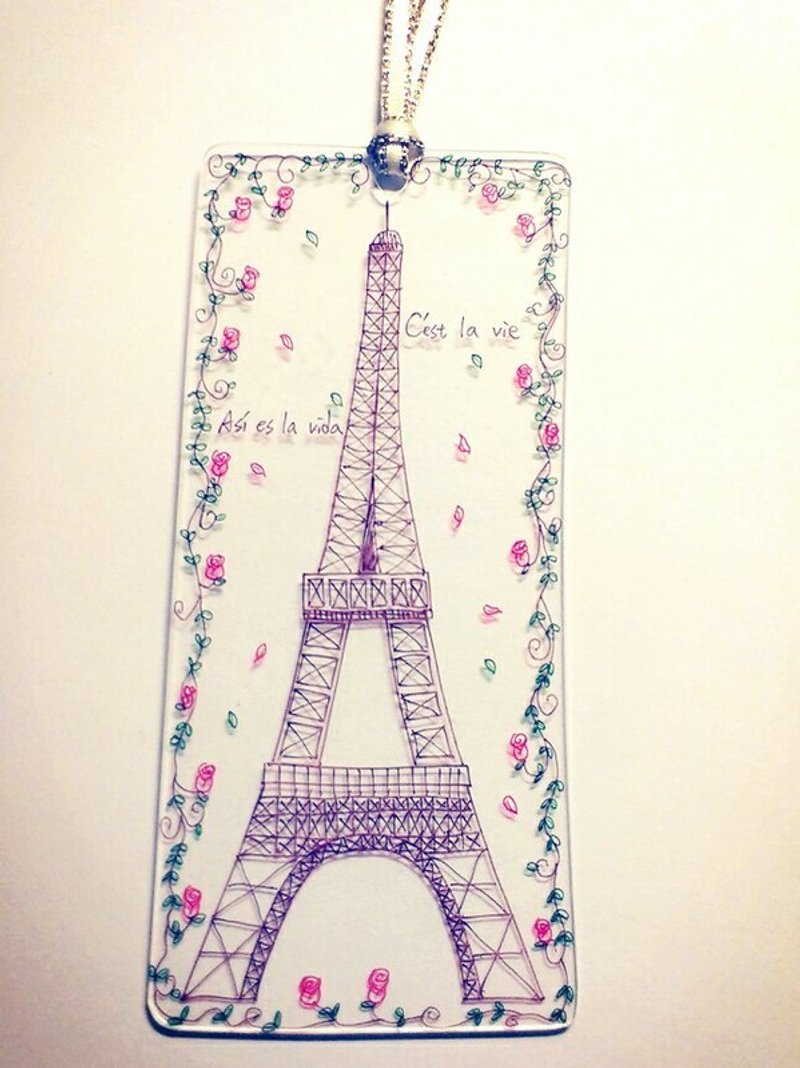 小巴黎铁塔书签 - 其他 - 塑料 多色