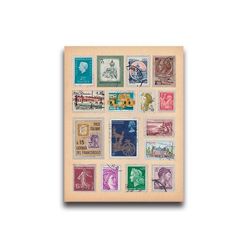 Aimez le style贴纸-复古欧洲(A01634) - 贴纸 - 纸 多色