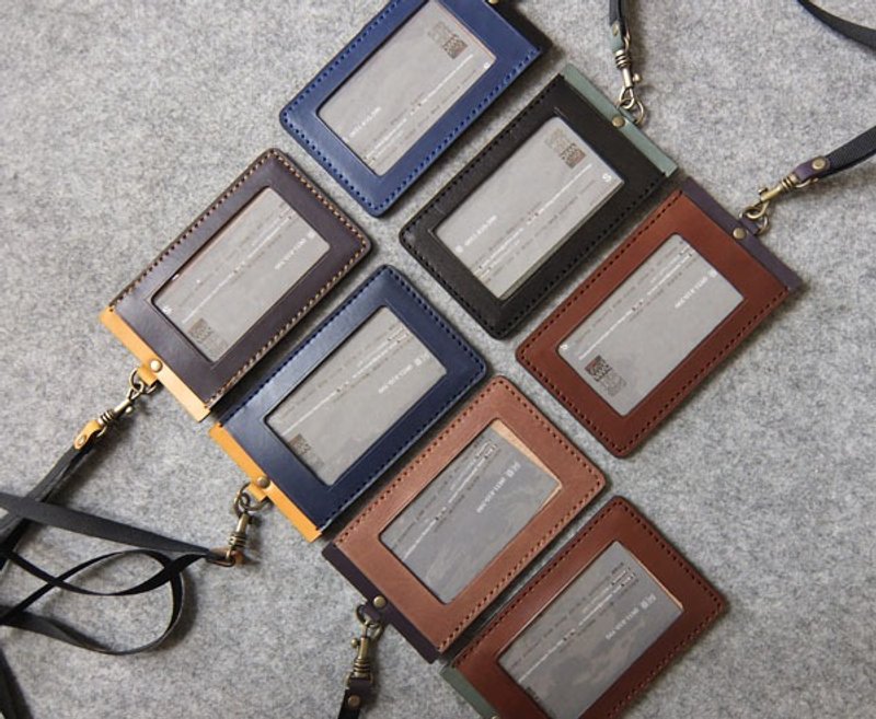 直式证件夹  多色 - 证件套/卡套 - 真皮 