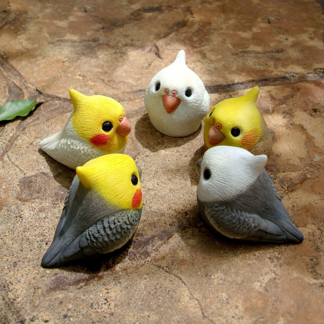 疗愈圆滚滚系列-玄凤鹦鹉Cockatiel (MEMO夹) - 文件夹/资料夹 - 塑料 