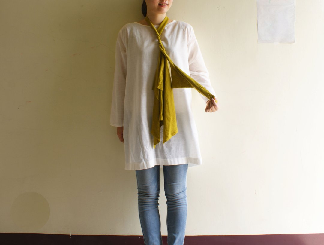 白色棉麻清新感长版上衣 - 女装上衣 - 其他材质 白色