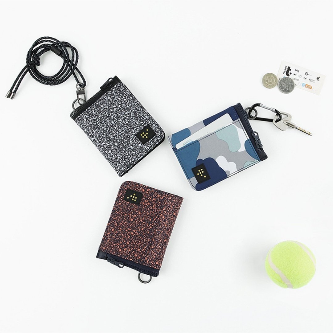 【牛一水佘】韩国 Antenna Shop 扣环 短夹 RIDER WALLET ver.2 - 皮夹/钱包 - 防水材质 