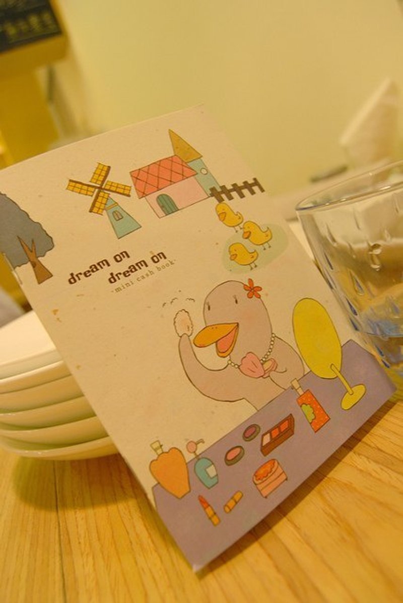 dream on dream on 梦想成真记帐本迷你款-丑小鸭 - 笔记本/手帐 - 纸 