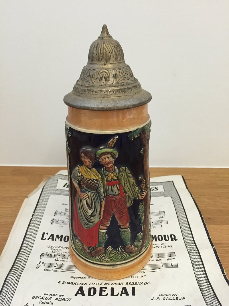 古董德国啤酒杯  Picks de Bea 纽约古董 - 咖啡杯/马克杯 - 其他材质 多色