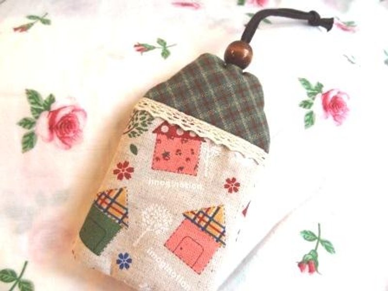 宛茱乐园 _温馨家钥匙包 _绿色屋顶 - 其他 - 其他材质 