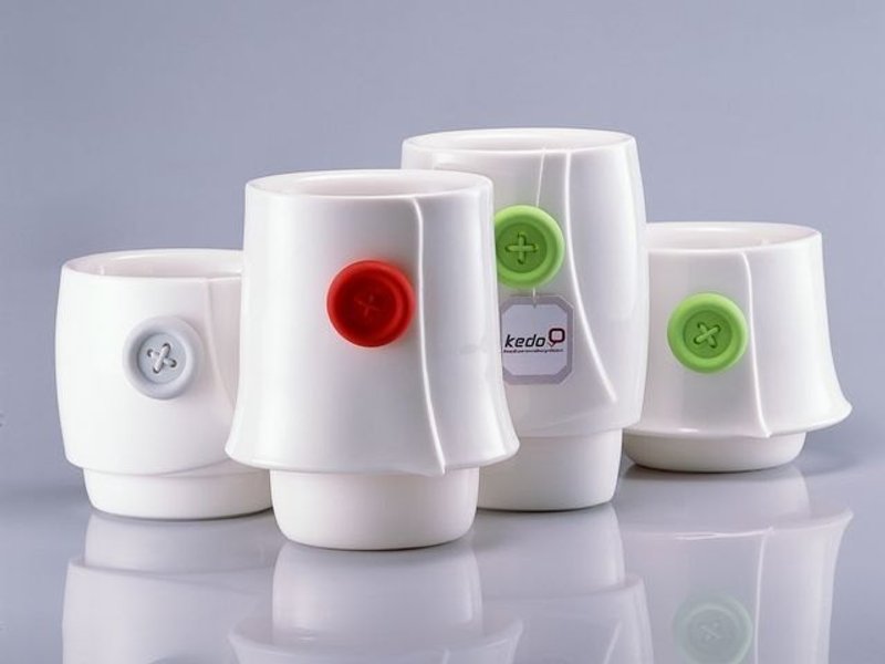 kedo Tea-Code Cup 茶扣杯(大杯) - 咖啡杯/马克杯 - 其他材质 