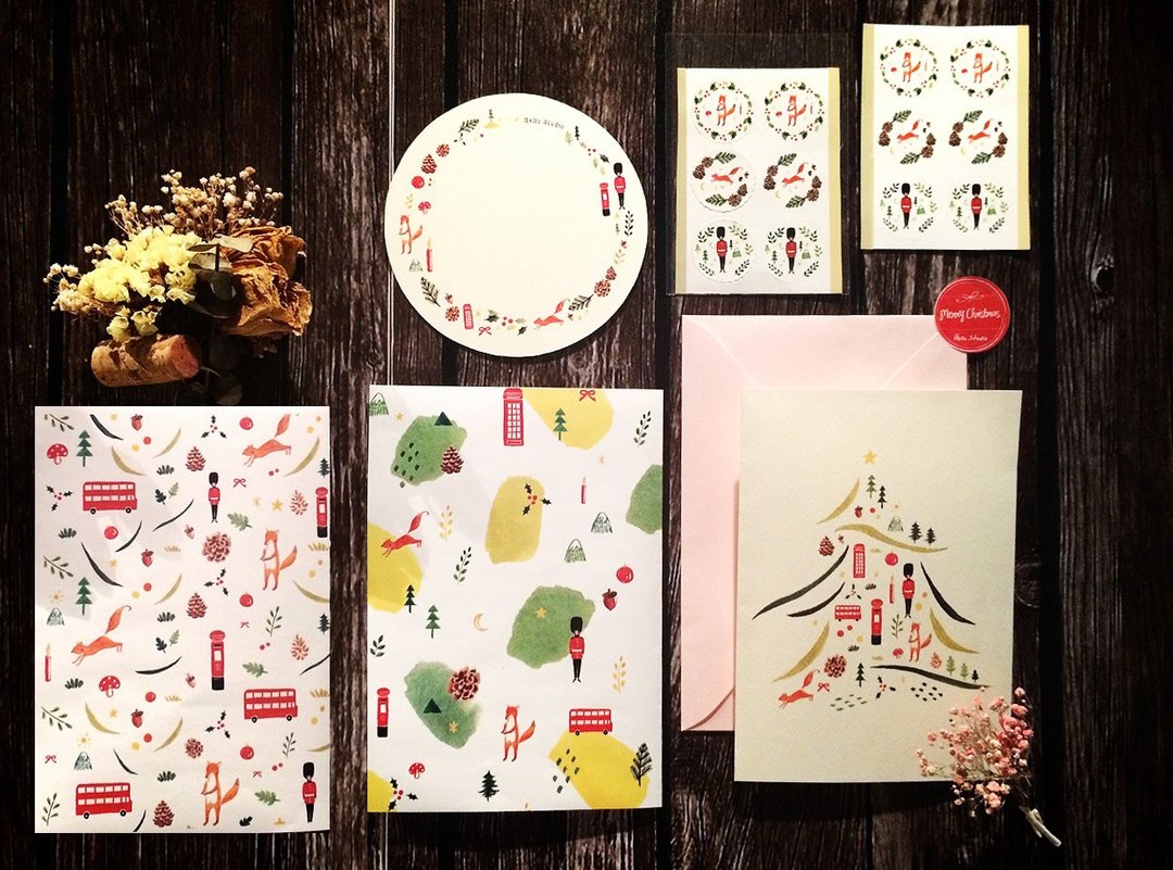 2014 Christmas Edition { 耶 诞 套 餐 } - 加量组合包 - 卡片/明信片 - 纸 多色