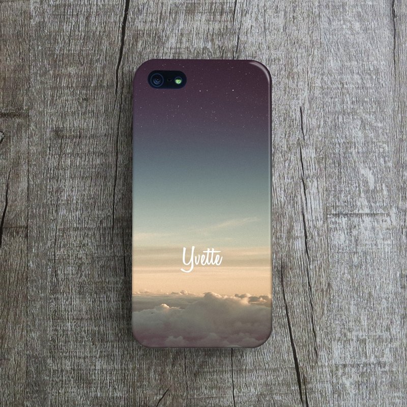 OneLittleForest - 定制手机保护壳- iPhone 5, iPhone 5c, iPhone 4- 星空 - 手机壳/手机套 - 塑料 蓝色