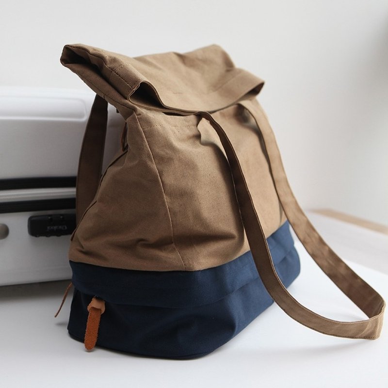 【牛一水佘】韩国 ithinkso 大容量双层肩背包PAPER WEEKENDER - 侧背包/斜挎包 - 其他材质 