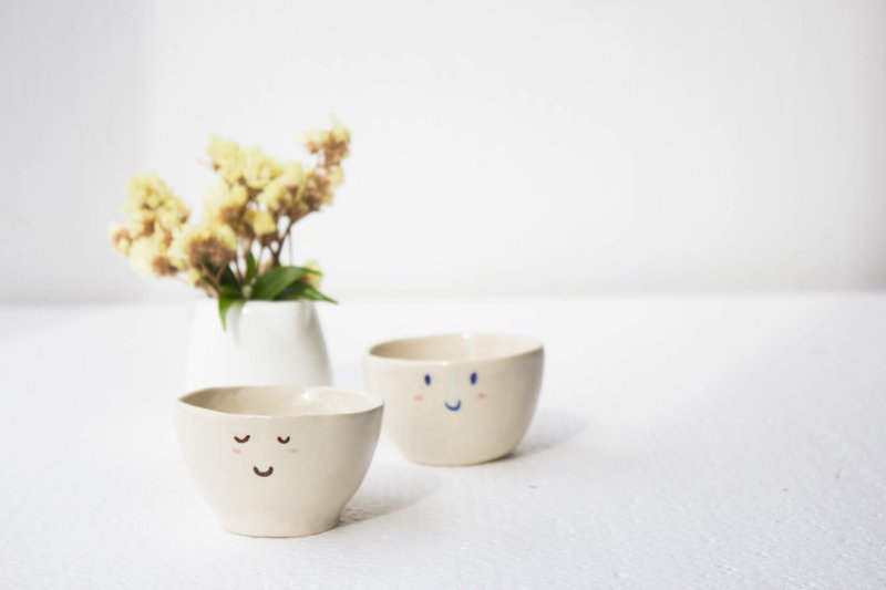 蓝色的鱼陶制碗 - 花瓶/陶器 - 其他材质 蓝色