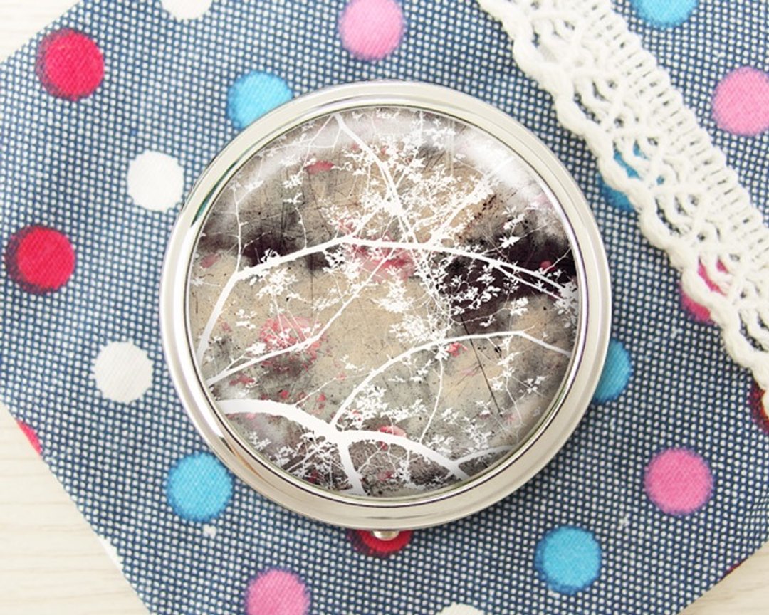 树枝剪影 - 饰品收纳盒/收纳用品/镜子盒【Special U Design】 - 其他 - 其他金属 卡其色