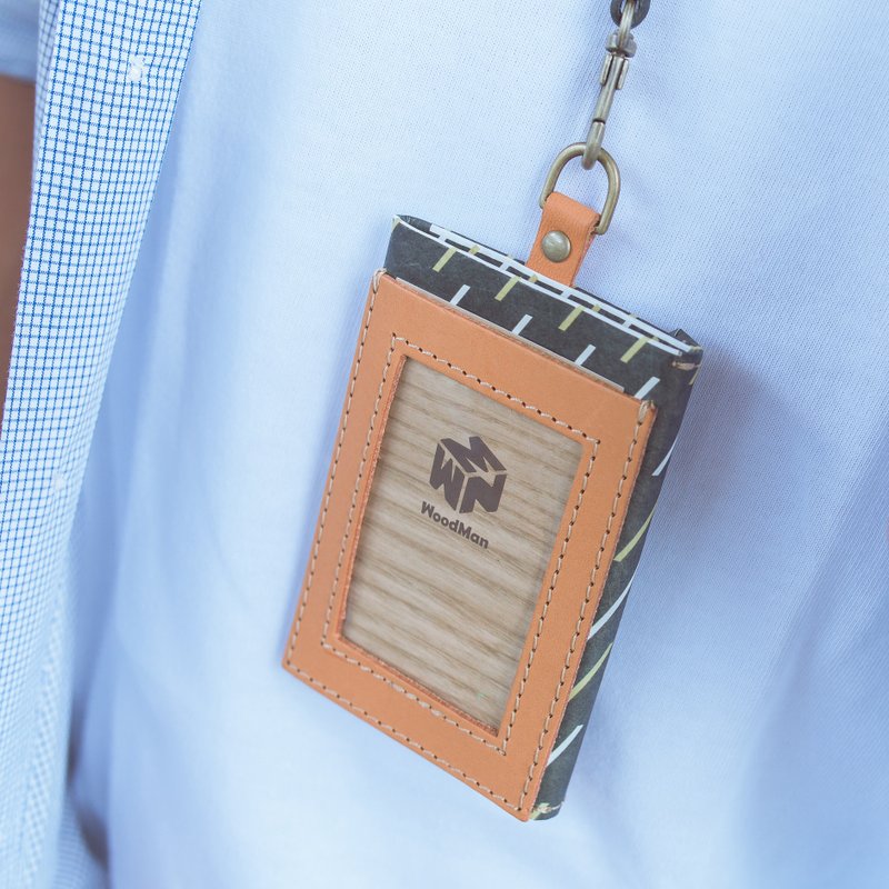 MUMU泰维克防水证件零钱-京都雨下 (定制化英文名字) - 证件套/卡套 - 环保材料 黑色