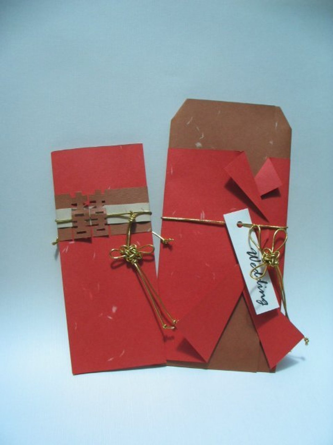 【Oliver·Card-Wedding系列】囍。 我们结婚了 - 红包/春联 - 纸 红色