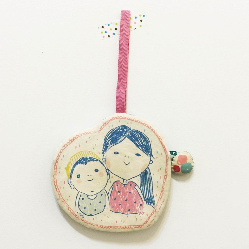 -专属订制- 悠游卡夹/钱包/迷你化妆包 - 订制画像 - 棉．麻 