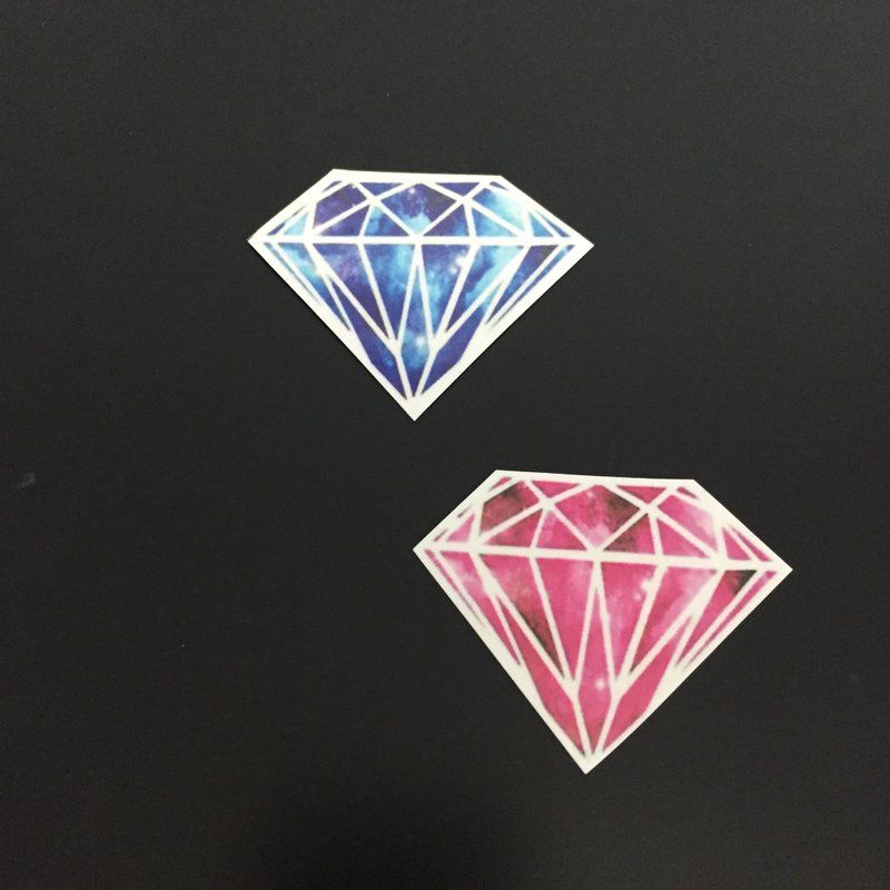 钻石 纹身贴纸 (Diamond Tattoo Sticker) - 纹身贴 - 防水材质 多色