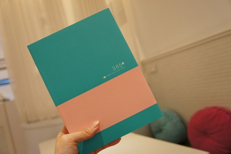 迪梦奇 - 365好好记III v.1 - 蓝绿 - 笔记本/手帐 - 纸 多色