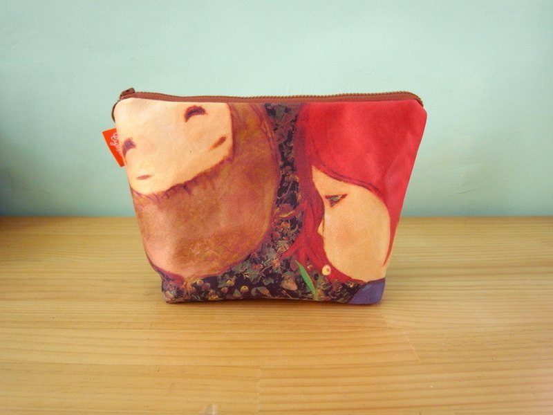 两人  化妆包✕万用包✕相机包✕拍立得包 - 相机包/相机袋 - 其他材质 红色