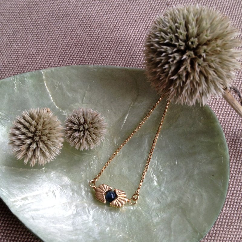 伦敦设计art deco光芒项链 - 项链 - 其他金属 绿色