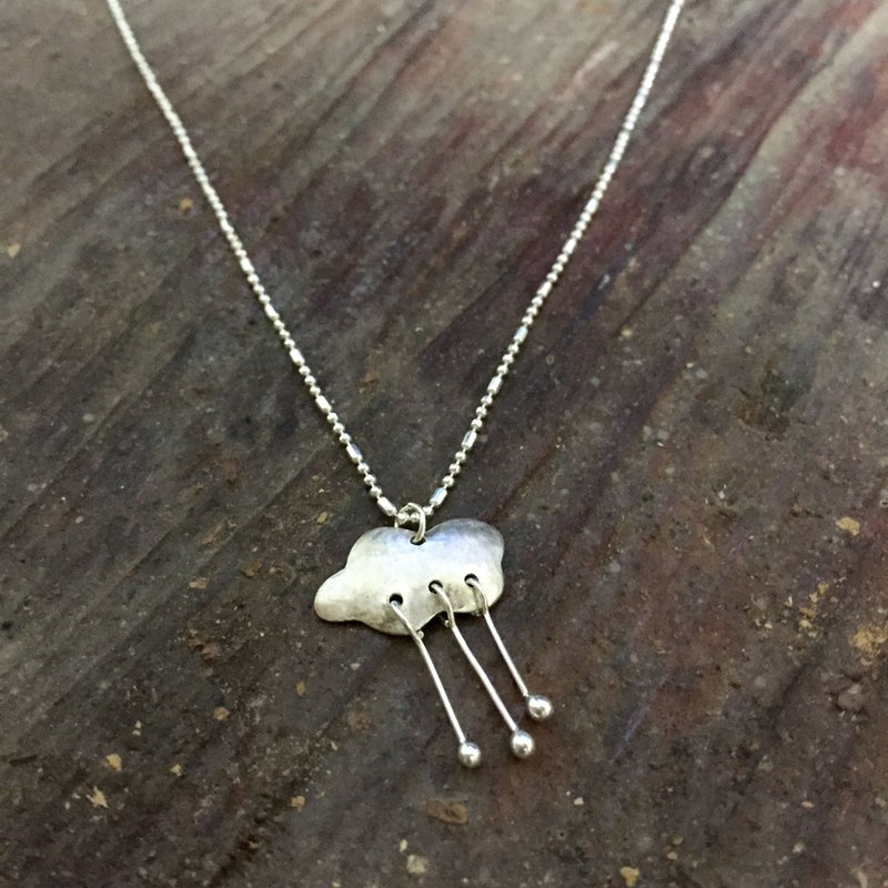 Rainy Day - 项链 - 锁骨链 - 其他金属 灰色